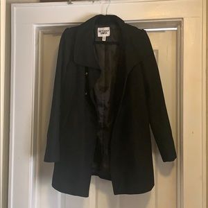 Black trench coat